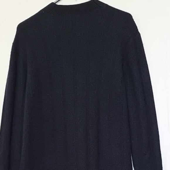 Unworn Club Monaco Black Cashmere Button Front Long Cardigan - Picture 7 of 11